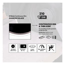 Evolution 210mm Diamond Blade - Evolution Power Tools UK