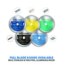 Evolution 230mm Mild Steel Cutting 48T Blade - Evolution Power Tools UK