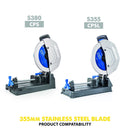 Evolution 355mm Stainless Steel Cutting 90T Blade - Evolution Power Tools UK