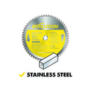 Evolution 355mm Stainless Steel Cutting 90T Blade - Evolution Power Tools UK