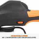 Evolution R225DWS-T Telescopic 225mm Dry Wall Sander With Dual Heads