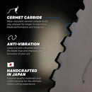 Evolution EVOMAX 355mm Mild Steel Cutting 80T Cermet Chop Saw Blade