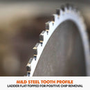 Evolution 210mm Mild Steel Cutting 50T TCT Circular Saw Blade