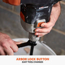 Evolution R120MXR-Li Cordless 18v Li-Ion EXT Mixer with 120mm Multi-Mix Paddle - Evolution Power Tools UK