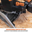 Evolution Cordless R165CCS-Li 165mm Circular Saw 18v Li-Ion EXT Inc Multi-Material Blade - Evolution Power Tools UK