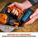 Evolution Cordless R185CCSX-Li 185mm Track Compatible Circular Saw 18v Li-Ion EXT Inc Multi-Material Blade - Evolution Power Tools UK