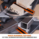 Evolution R210CMS - 210mm Compound Mitre Saw With TCT Multi-Material Cutting Blade - Evolution Power Tools UK