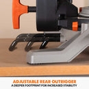 Evolution R210MTS-G2 (230V) Mitre/Table Saw With 210mm Multi-Material Cutting Blade