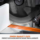 Evolution R255SMS-DB-Li Cordless 36V Li-Ion EXT Double Bevel Sliding Mitre Saw With 255mm Multi-Material Cutting Blade