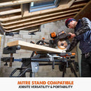 Evolution R255SMS-DB-Li Cordless 36V Li-Ion EXT Double Bevel Sliding Mitre Saw With 255mm Multi-Material Cutting Blade