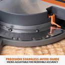 Evolution R255SMS-DB-Li Cordless 36V Li-Ion EXT Double Bevel Sliding Mitre Saw With 255mm Multi-Material Cutting Blade