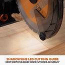 Evolution Cordless R255SMS-DB-Li 255mm Double Bevel Sliding Mitre Saw 2x 18v Li-Ion EXT Inc Multi-Material Blade - Evolution Power Tools UK