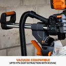 Evolution R255SMS-DB-Li Cordless 36V Li-Ion EXT Double Bevel Sliding Mitre Saw With 255mm Multi-Material Cutting Blade