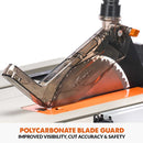Evolution R255TBL (230V) Table Saw With 255mm Multi-Material Cutting Blade