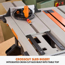 Evolution R255TBL (230V) Table Saw With 255mm Multi-Material Cutting Blade