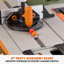 Evolution R255TBL+ (230V) Table Saw With 255mm Multi-Material Cutting Blade