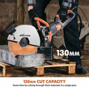 Evolution R350DCT Electric Disc Cutter/Concrete Saw With Water Dust Suppression and 350mm Premium Diamond Blade