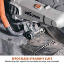 Evolution R350DCT Electric Disc Cutter/Concrete Saw With Water Dust Suppression and 350mm Premium Diamond Blade
