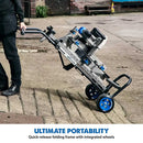 Evolution S355MCS Mitre Chop Saw Wheeled Stand With Powerlift Assist