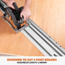 Evolution ST1400-G2 Universal 1.4m Circular Saw Track (2x 700mm) With Self-Aligning Connectors