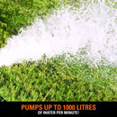 Evolution Evo-System 1000L/Min Dirty Water Pump Output - Evolution Power Tools UK
