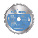 Evolution 185mm Thin Steel Cutting 68T TCT Mitre Saw Blade