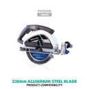Evolution 255mm Aluminium Cutting 80T Blade - Evolution Power Tools UK