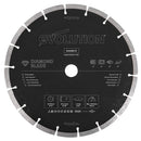 Evolution 255mm Segmented EdgeDiamond Disc Cutter Blade
