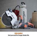 Evolution 300mm Segmented Edge, 22.2mm Bore, Concrete, Stone, Brick Cutting Diamond Blade - Evolution Power Tools UK