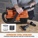 Evolution Cordless 18v EXT Li-Ion R11VAC-Li Wet and Dry Workshop Vacuum - Evolution Power Tools UK