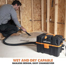 Evolution R15VAC 1000 Watt Wet & Dry Workshop Vacuum Cleaner With Power Take-off - Evolution Power Tools UK