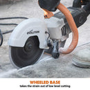 Evolution R230DCT 230mm 9" Electric Disc Cutter Concrete Saw with Diamond Blade - Evolution Power Tools UK