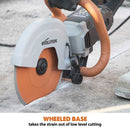 Evolution R255DCT 255mm 10" Electric Disc Cutter Concrete Saw with Diamond Blade - Evolution Power Tools UK
