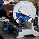 Evolution S355MCS 355mm Mitre Chop Saw Heavy Duty Metal Cutting - Evolution Power Tools UK