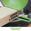 Evolution F210CMS 210mm Compound Mitre Saw With TCT Multi-Material Cutting Blade (230v) - Evolution Power Tools UK