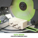 Evolution F210CMS 210mm Compound Mitre Saw With TCT Multi-Material Cutting Blade (230v) - Evolution Power Tools UK