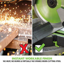Evolution F210SMS 210mm Sliding Mitre Saw With TCT Multi-Material Cutting Blade (230v) - Evolution Power Tools UK