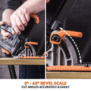 Evolution R185CCS 185mm Circular Saw with TCT Multi-Material Cutting Blade - Evolution Power Tools UK