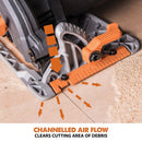 Evolution R185CCS 185mm Circular Saw with TCT Multi-Material Cutting Blade - Evolution Power Tools UK