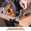 Evolution R185CCS 185mm Circular Saw with TCT Multi-Material Cutting Blade - Evolution Power Tools UK