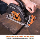 Evolution R185CCS 185mm Circular Saw with TCT Multi-Material Cutting Blade - Evolution Power Tools UK
