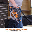 Evolution R185CCSX 185mm Circular Saw with 1020mm Track and TCT Multi-Material Cutting Blade - Evolution Power Tools UK