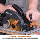 Evolution R185CCSX 185mm Circular Saw with 1020mm Track and TCT Multi-Material Cutting Blade - Evolution Power Tools UK