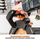 Evolution R185SMS+ 185mm Sliding Mitre Saw With TCT Multi-Material Cutting Blade (230V) - Evolution Power Tools UK