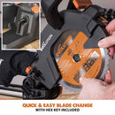 Evolution R185SMS+ 185mm Sliding Mitre Saw With TCT Multi-Material Cutting Blade (230V) - Evolution Power Tools UK