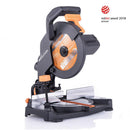 Evolution R210CMS - 210mm Compound Mitre Saw With TCT Multi-Material Cutting Blade - Evolution Power Tools UK