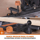 Evolution R210SMS+ 210mm Sliding Mitre Saw With TCT Multi-Material Cutting Blade - Evolution Power Tools UK