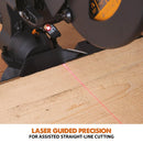 Evolution R210SMS-300+ Sliding Mitre Saw With TCT Multi-Material Cutting Blade - Evolution Power Tools UK