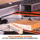 Evolution R210SMS-300+ Sliding Mitre Saw With TCT Multi-Material Cutting Blade - Evolution Power Tools UK