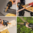 Evolution R230RCP Reciprocating Saw with 4 Blades (230v) - Evolution Power Tools UK